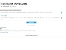 Tablet Screenshot of enfermeriaempresarial.blogspot.com