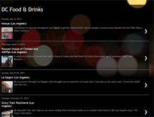 Tablet Screenshot of dcfoodanddrinks.blogspot.com