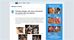Desktop Screenshot of meisjesinpanty.blogspot.com