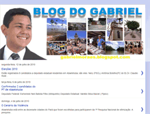 Tablet Screenshot of blogdogabrielmoraes.blogspot.com