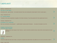 Tablet Screenshot of lapislazuing.blogspot.com