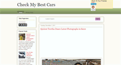 Desktop Screenshot of checkmycars.blogspot.com