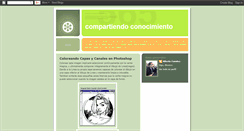 Desktop Screenshot of conociendounpocomas.blogspot.com