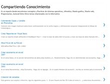 Tablet Screenshot of conociendounpocomas.blogspot.com