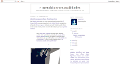 Desktop Screenshot of metahipertextualidades.blogspot.com