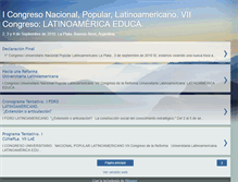 Tablet Screenshot of latinoamericaeduca.blogspot.com