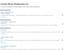 Tablet Screenshot of comfypantsproductionco.blogspot.com