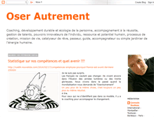 Tablet Screenshot of oserautrement.blogspot.com