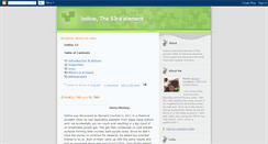 Desktop Screenshot of iodine53.blogspot.com
