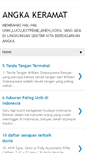 Mobile Screenshot of angkakeramat.blogspot.com