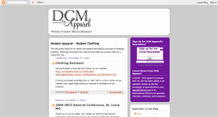Desktop Screenshot of dcmapparel.blogspot.com
