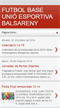 Mobile Screenshot of futbolbaseuebalsareny.blogspot.com