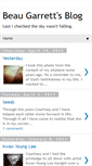 Mobile Screenshot of beaugarrettsblog.blogspot.com