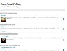 Tablet Screenshot of beaugarrettsblog.blogspot.com