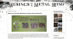 Desktop Screenshot of musingsofametalmind.blogspot.com