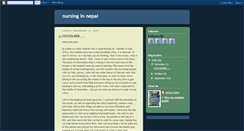 Desktop Screenshot of christanursinginnepal.blogspot.com