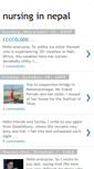 Mobile Screenshot of christanursinginnepal.blogspot.com