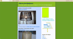Desktop Screenshot of abajours.blogspot.com