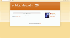 Desktop Screenshot of elblogdepatrin.blogspot.com