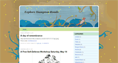 Desktop Screenshot of explorehamptonroads.blogspot.com