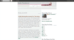 Desktop Screenshot of castlethundercox.blogspot.com