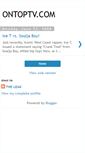 Mobile Screenshot of ontoptelevision.blogspot.com