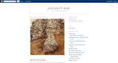 Desktop Screenshot of coconutjam.blogspot.com