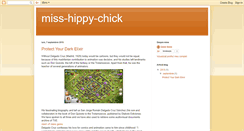 Desktop Screenshot of miss-hippy-chick.blogspot.com