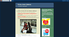 Desktop Screenshot of formajovensalteras.blogspot.com