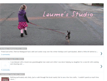 Tablet Screenshot of laumesstudio.blogspot.com