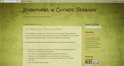 Desktop Screenshot of clickeradventures.blogspot.com