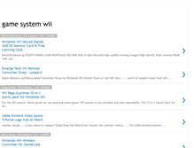 Tablet Screenshot of gamesystemwii.blogspot.com