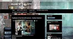 Desktop Screenshot of hijabnthecity.blogspot.com