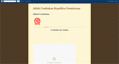 Desktop Screenshot of aikidoyoshinkanrepublicadominicana.blogspot.com