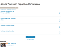 Tablet Screenshot of aikidoyoshinkanrepublicadominicana.blogspot.com