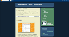 Desktop Screenshot of mygreatworld-company-blog.blogspot.com