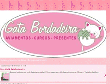 Tablet Screenshot of gatabordadeirafloripa.blogspot.com