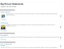 Tablet Screenshot of bigpicturenederlands.blogspot.com