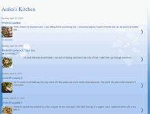 Tablet Screenshot of anikaskitchen.blogspot.com