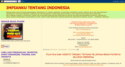 Desktop Screenshot of indonesiadream09.blogspot.com