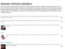 Tablet Screenshot of indonesiadream09.blogspot.com