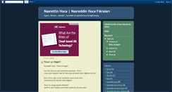 Desktop Screenshot of nasrettin-hoca-nasreddin-fikra.blogspot.com