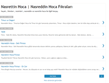 Tablet Screenshot of nasrettin-hoca-nasreddin-fikra.blogspot.com