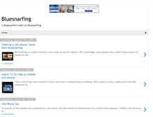 Tablet Screenshot of bluesnarf.blogspot.com