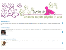 Tablet Screenshot of jardindefee.blogspot.com