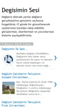 Mobile Screenshot of degisiminsesi.blogspot.com
