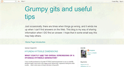 Desktop Screenshot of grumpygitsandusefultips.blogspot.com