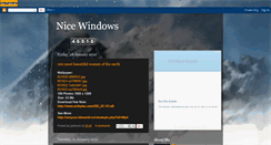 Desktop Screenshot of nice-xp.blogspot.com
