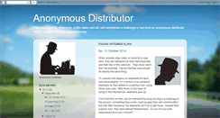 Desktop Screenshot of anonymousdistributor.blogspot.com