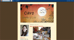 Desktop Screenshot of carocrafts.blogspot.com